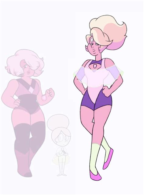Keshi Pearl and Rose Quartz fusion | Steven universe characters, Steven ...