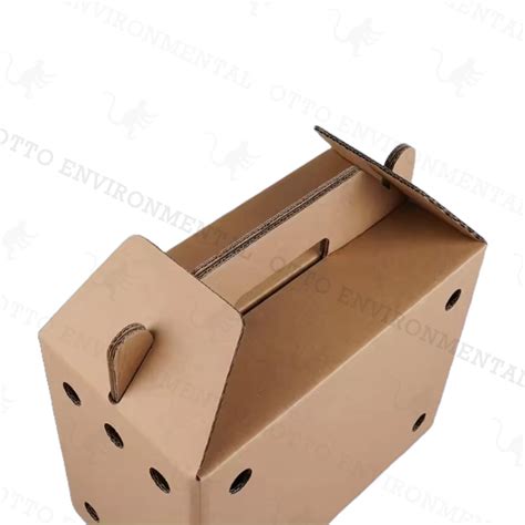 Custom Disposable Cardboard Animal Pet Carrier - Otto Environmental