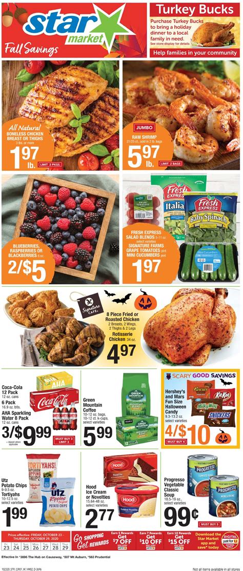Star Market Ad Circular - 10/23 - 10/29/2020 | Rabato