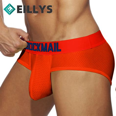 Jockmail 2022 New Cotton Hip Raise Gay Sexy Men's Panties Briefs Men ...