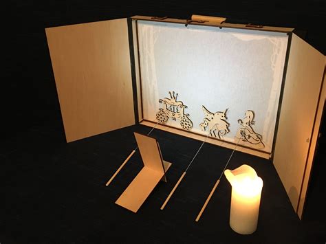 Shadow Puppet Shadow Box Shadow Puppets Theatre Shadow - Etsy