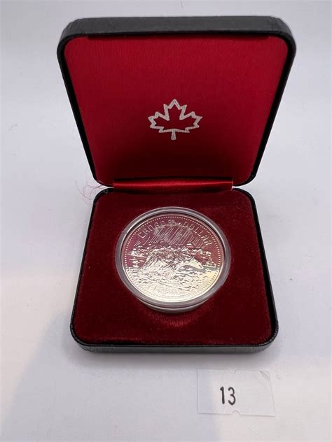 1980 Silver Arctic Island Dollar - Beck Auctions Inc.