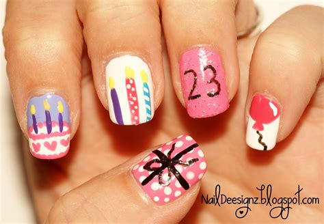 Acrylic Nails Birthday Ideas at Charles Macias blog