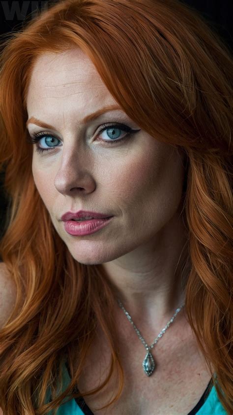 Matures & Redheads in 2024 | Red hair blue eyes, Redhead hairstyles, Red haired beauty