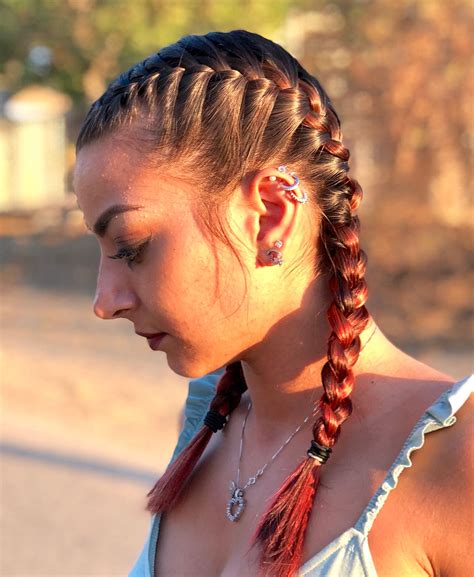 Braids Hair Pigtails at Victoria Riley blog
