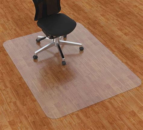 Amyracel Chair Mat for Hardwood Floors, 36" x 48" Transparent Office ...