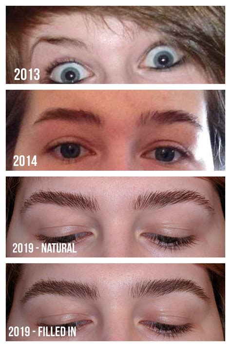 About 5 years ago I made a post about using Rogaine on my eyebrows. Figured it was time for an ...