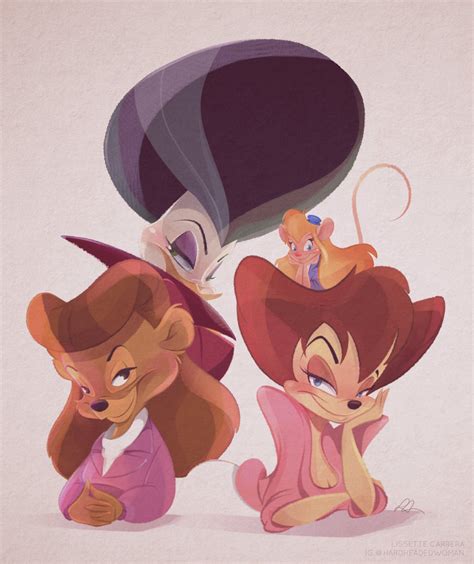 Rebecca Cunningham :: Gadget Hackwrench :: Peg Pete :: Darkwing Duck ...