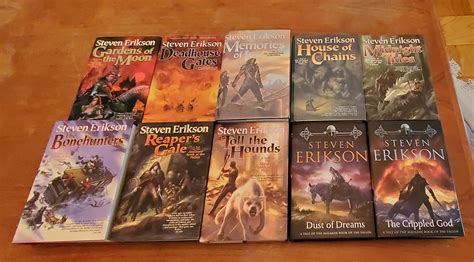 THE MALAZAN BOOK OF THE FALLEN, 10 VOLS: GARDENS OF THE MOON, DEADHOUSE ...