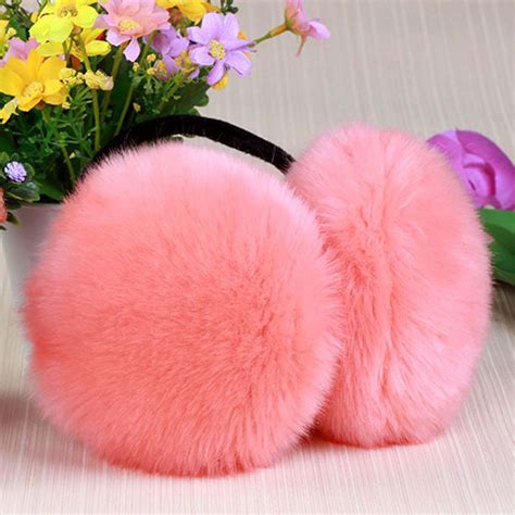 Winter Ear Muffs Fur Ear Covers Women Men Lovers W... - Grandado