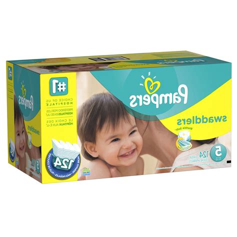 Pampers Swaddlers Diapers Size 5 124 count