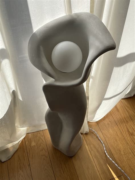 CALLIOPE Plaster Floor Lamp - Etsy
