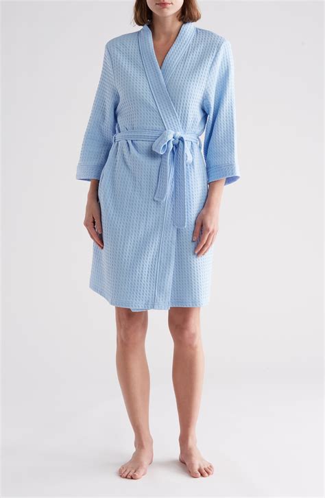 Wrap Yourself in Comfort Cozy Waffle Knit Robe.