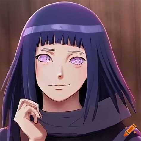 Image of hinata hyuga from naruto on Craiyon