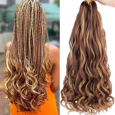 Amazon.com : Xtrend 22 Inch Pre Stretched Loose Wave Braiding Hair 8 ...