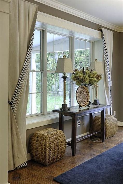 Picture Window Curtains - Designer Picks & Photos