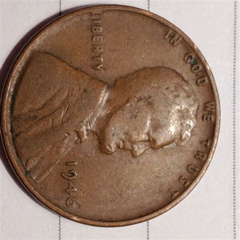 1946 penny with the "L" in Liberty stamped into the edge? — Collectors ...