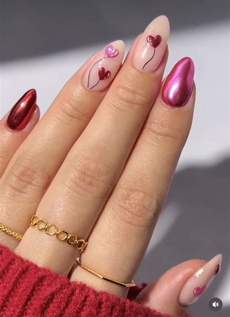 Pin by Vivi Mejia on Valentine nails | Nail designs, Valentine's day ...
