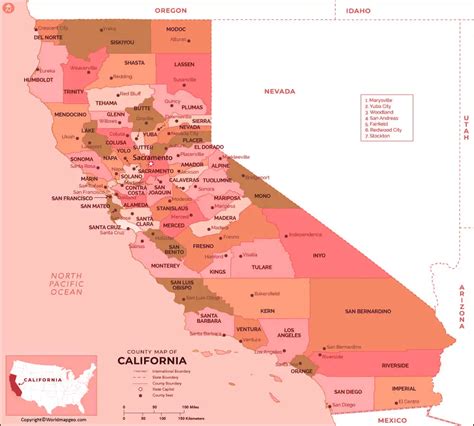 California Zip Code Map [Northern & Southern Zip Code Map]