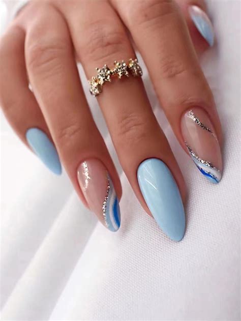 Almond Acrylic Nails, Best Acrylic Nails, Acrylic Nails With Design ...