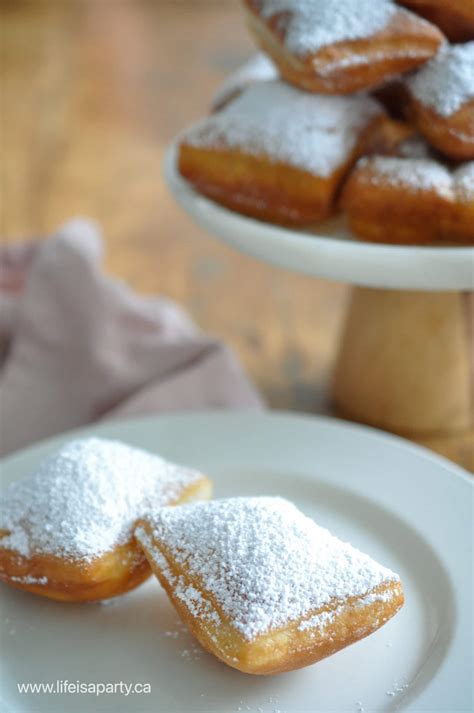 Tiana's Beignet Recipe from The Princess and The Frog - Life is a Party