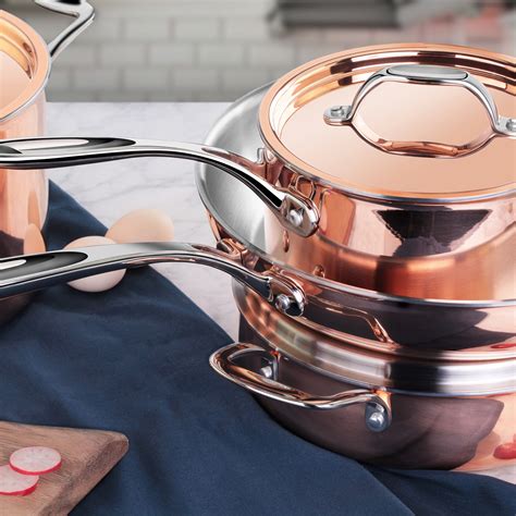 Tri-Ply Copper Clad Induction Ready Cookware Set // 11 Piece - Artaste ...