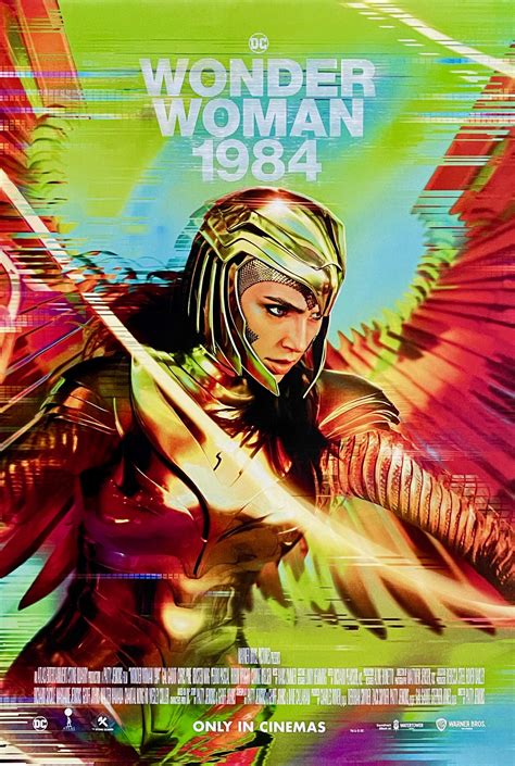 Original Wonder Woman 1984 Movie Poster - Gal Gadot - WW84