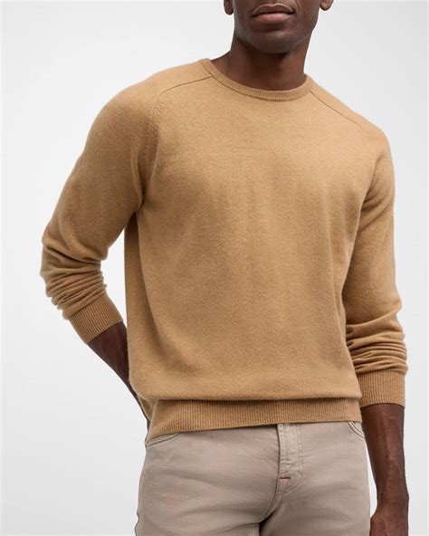 Peter Millar Men's Artisan Crafted Cashmere Flex Sweater | Neiman Marcus