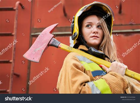 1,518 Firefighter Woman Portrait Images, Stock Photos & Vectors ...