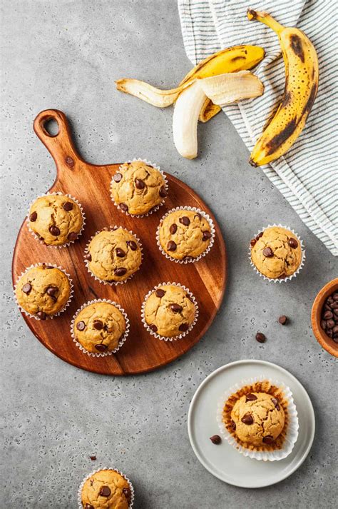 Easy Peanut Butter Banana Muffins | All Things Mamma
