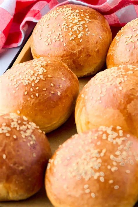 Bread Machine Brioche Hamburger Bun Recipe at Whitney Luke blog