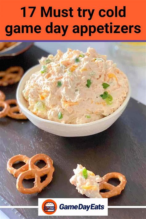 Cold tailgating appetizers you must try - Game Day Eats