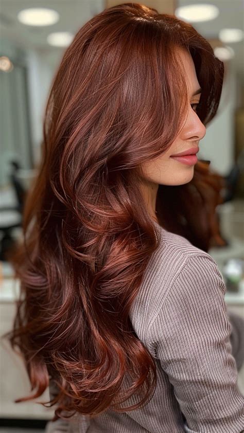 16 Trendy Dark Auburn Hair Colors That Will Turn Heads | Dark auburn ...