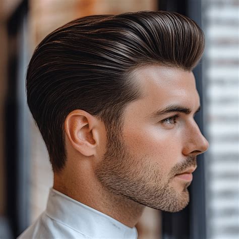 Men's Pompadour Hairstyle: From Royal Origins to Modern Trendsetter ...