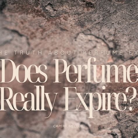 Does Perfume Really Expire? The Truth About Perfume Expiry – CA Perfume ...