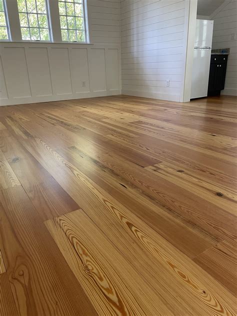 Select Grade Reclaimed Antique Heart Pine Flooring - Southend Reclaimed