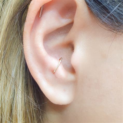 Anti Tragus Earring Anti Tragus Fake Ear Cuff Fake Anti - Etsy
