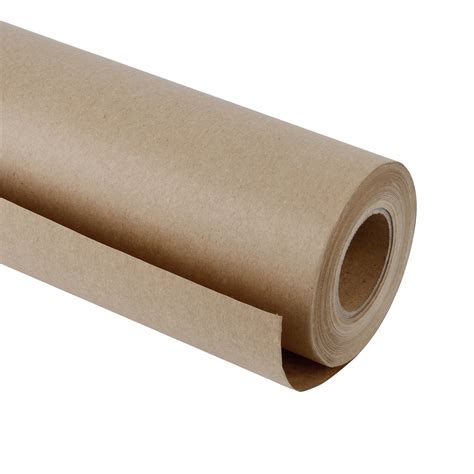 RUSPEPA Brown Kraft Paper Roll - 36 inches x 100 feet - Recyclable ...
