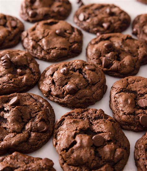 Double Chocolate Chunk Cookies