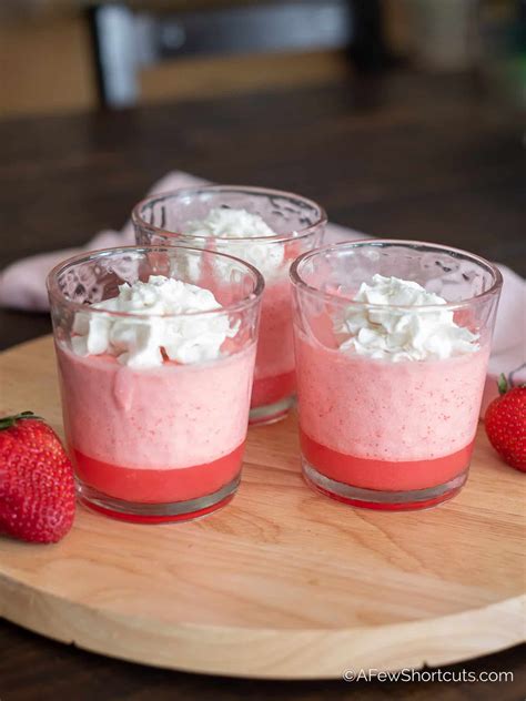 Jello Mixed With Cool Whip