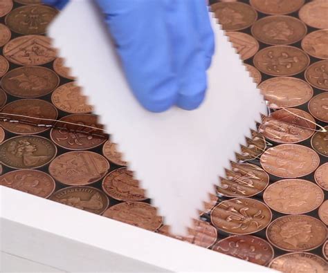 Resin Penny Floor Project! : 7 Steps (with Pictures) - Instructables