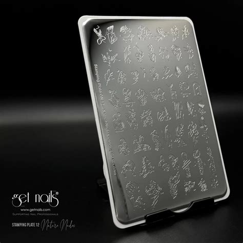 Stamping Schablone 12 - Nature Nudes | Get Nails