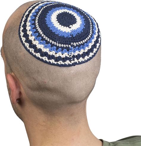 Cotton Kippah Yarmulke Jewish Yamaka Kippa Israel Cap Judaica ...