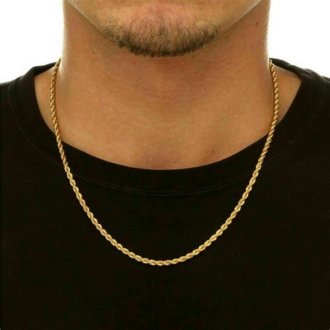 18k Gold Necklace For Men