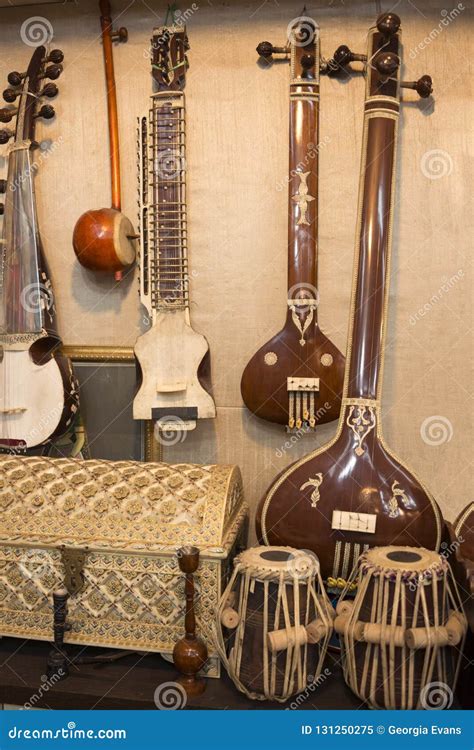 Indian Musical Instruments Stock Image | CartoonDealer.com #27159451