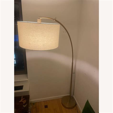 CB2 Big Dipper Arc Brass FLoor Lamp - AptDeco