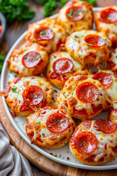 Pin by Barb McMillian on Appetizers!! | Bagel bites, Cooking, Pizza bites