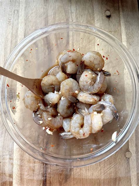 Hot Honey Garlic Shrimp on the Blackstone - Stef's Eats and Sweets