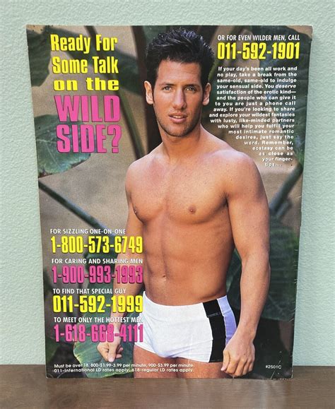 Peter Steele Playgirl 1995 Rare Vintage Magazine Type O Negative Keith ...