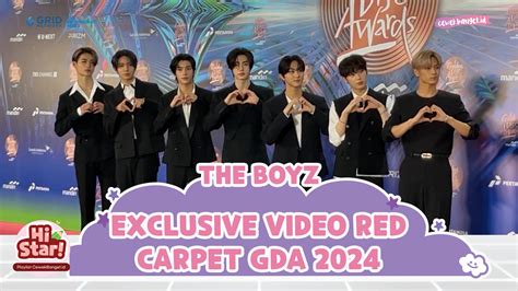 Video: THE BOYZ - XXX RED CARPET GOLDEN DISC AWARDS 2024 DI JAKARTA